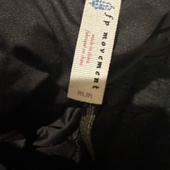 Free People -The Way Home- Women’s High-Waist Black Shorts -Medium NWOT - Picture 5 of 7